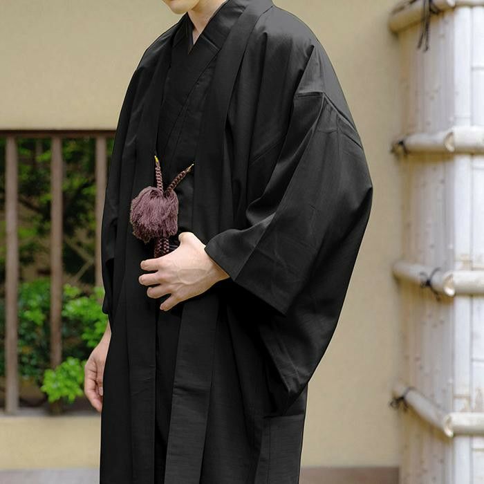 男羽織) 羽織 メンズ 男性 着物 洗える 7color 和服 大きいサイズ 紬 S 