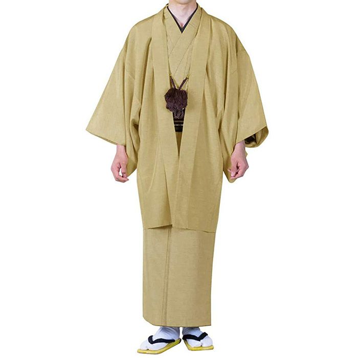 男アンサ 13点) 洗える着物 袷 セット 8color 羽織 洗える 着物 メンズ  