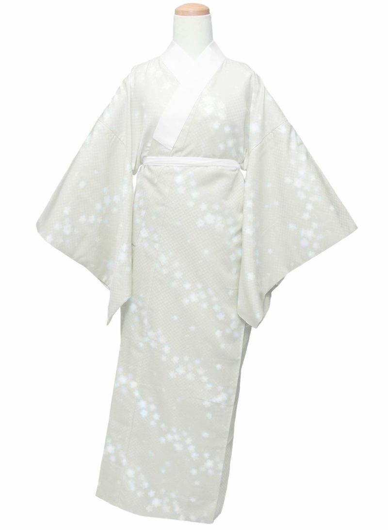 長襦袢 友禅) 襦袢 友禅 柄 一部式 花柄/宝尽くし/桜 着やすい 長襦袢 友禅) 襦袢 友禅 柄 一部式 花柄/宝尽くし/桜 着やすい