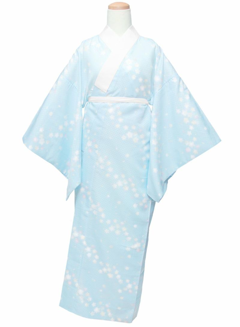 長襦袢 友禅) 襦袢 友禅 柄 一部式 花柄/宝尽くし/桜 着やすい 長襦袢 友禅) 襦袢 友禅 柄 一部式 花柄/宝尽くし/桜 着やすい