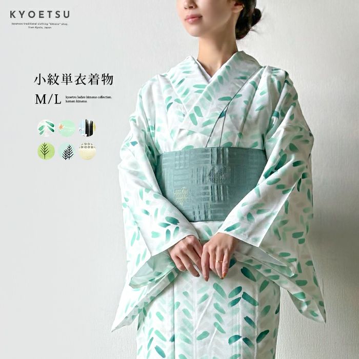 着物と帯 時流】ポ25141◇洗える着物 小紋◇美品 カラー胴裏 トール 
