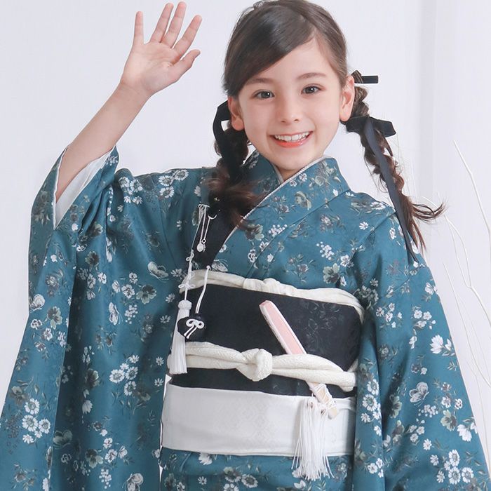 【豪華15点フルセット美品】京越卸屋 七五三 着物 7歳  女の子 セット 草履 KYOETSU 四つ身着物15点セット 七五三 着物 7歳 販売 【豪華15点