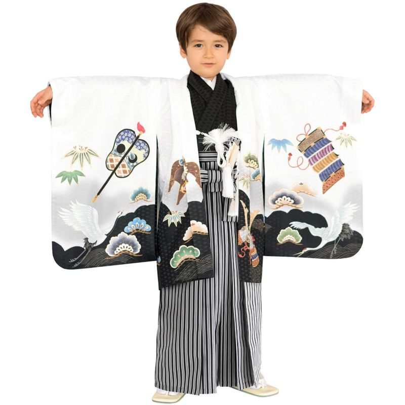 七五三 着物 男の子 5歳 フルセット 袴 購入 販売 鷹兜松 男児 七五三 着物 男の子 5歳 フルセット 袴 購入 販売 鷹兜松 男児