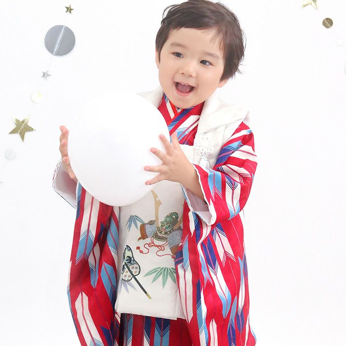 豪華安心8点フルセット】 七五三 753 着物 3歳 男の子 ボーイズ