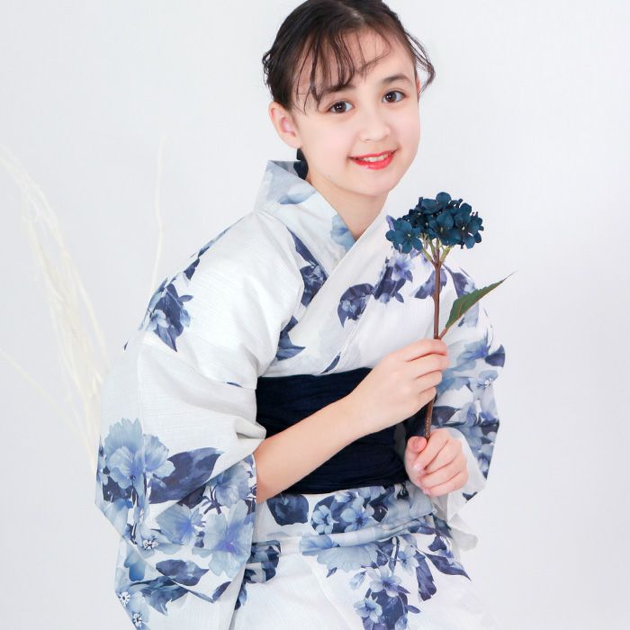 1人で簡単着付け!】 ( ガールズ浴衣 セパレート浴衣 3点セット