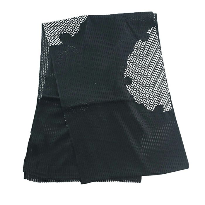 帯揚げ 絽 単品 黒系柄おまかせ) 夏用 正絹 絽の帯揚げ 黒
